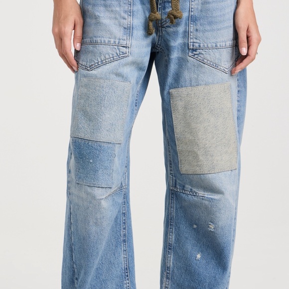 Free People - Women’s Moxie Pull-On Barrel Jeans - Picture 6 of 7